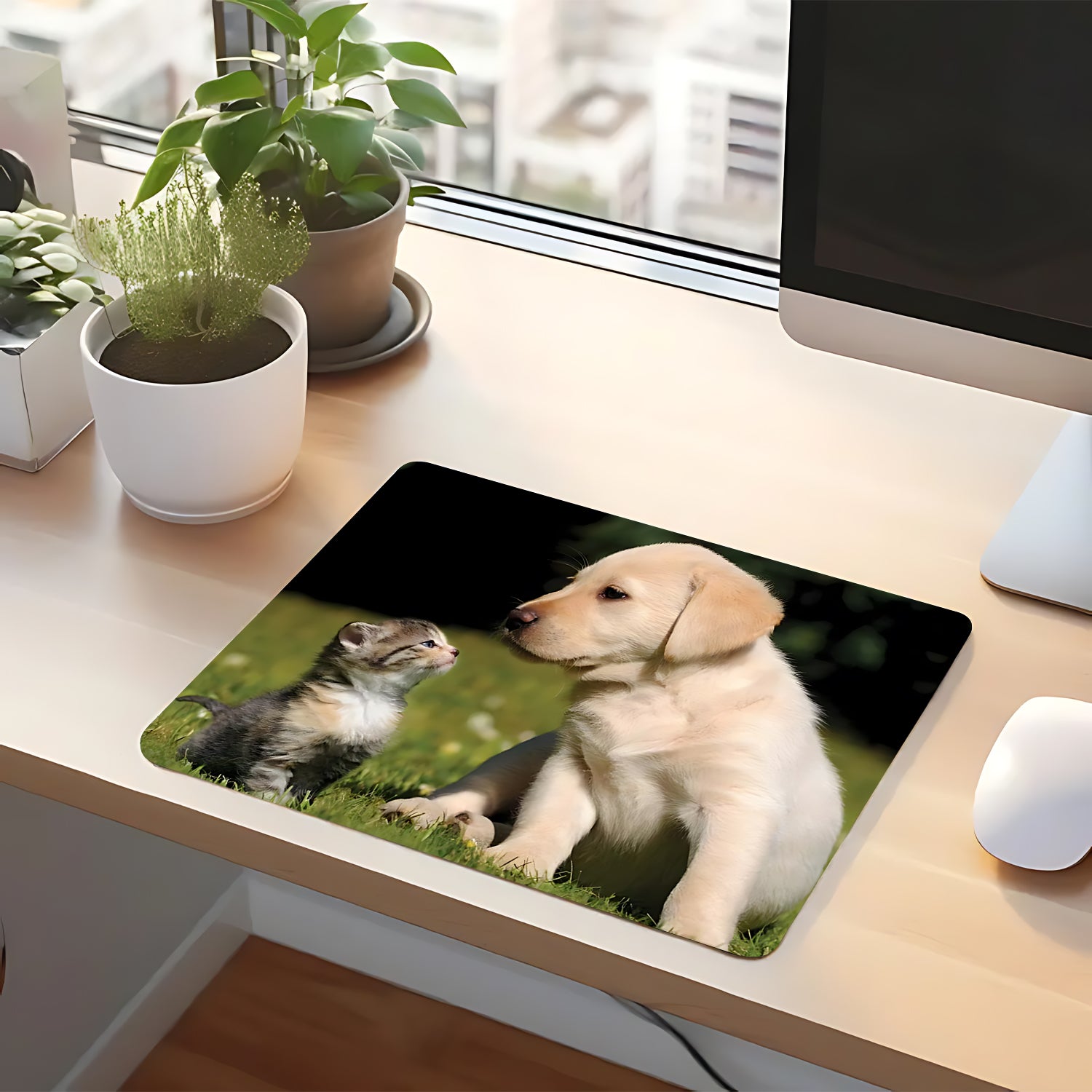 Custom Rectangle Mouse Pad with 1 Photo-BoBo Craft