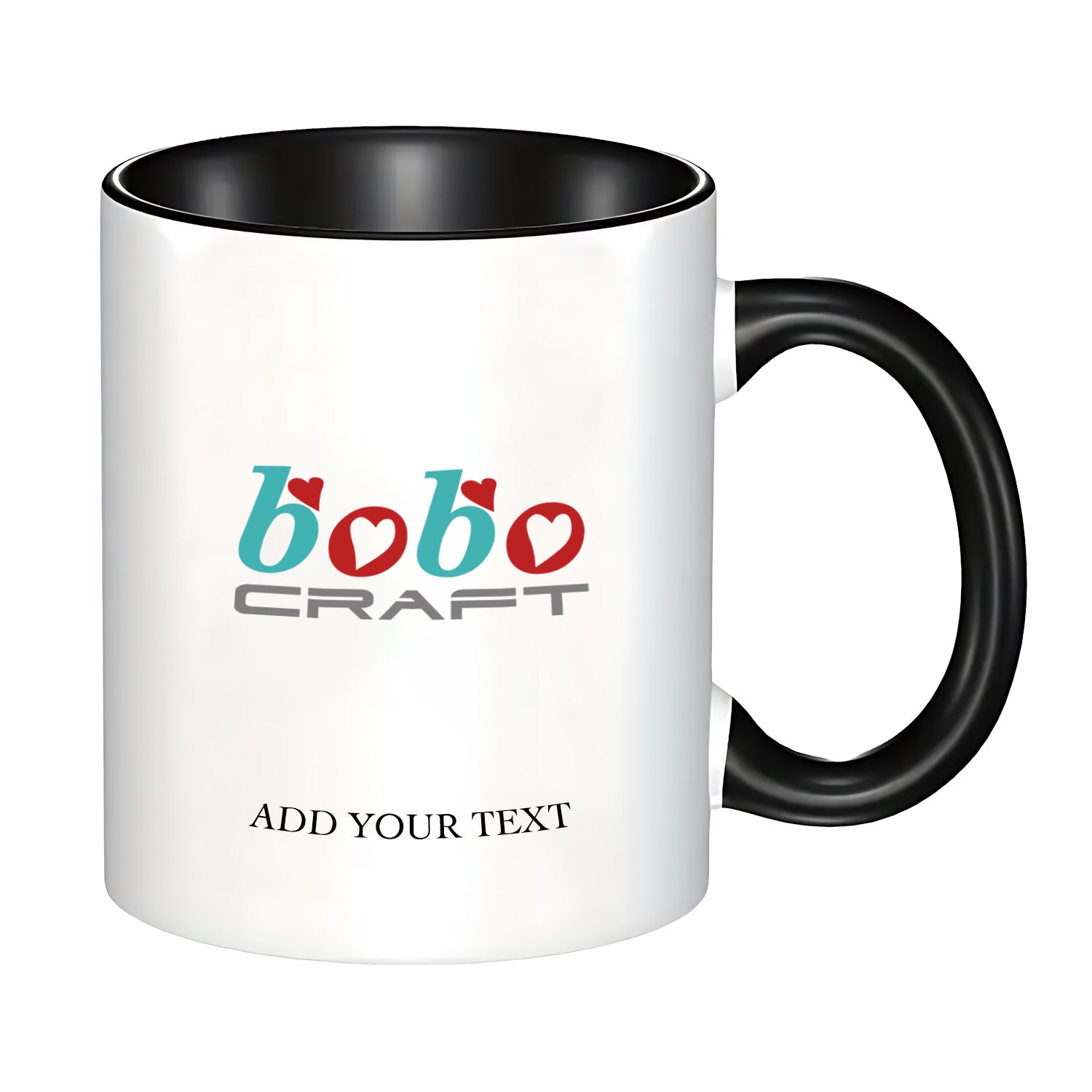 Customize Ceramics Coffee Logo Mug-BoBo Craft