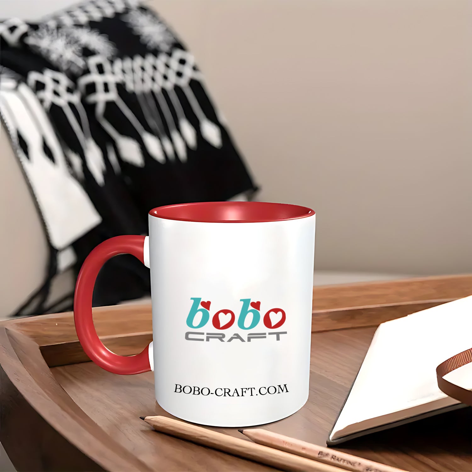 Customize Ceramics Coffee Logo Mug-BoBo Craft