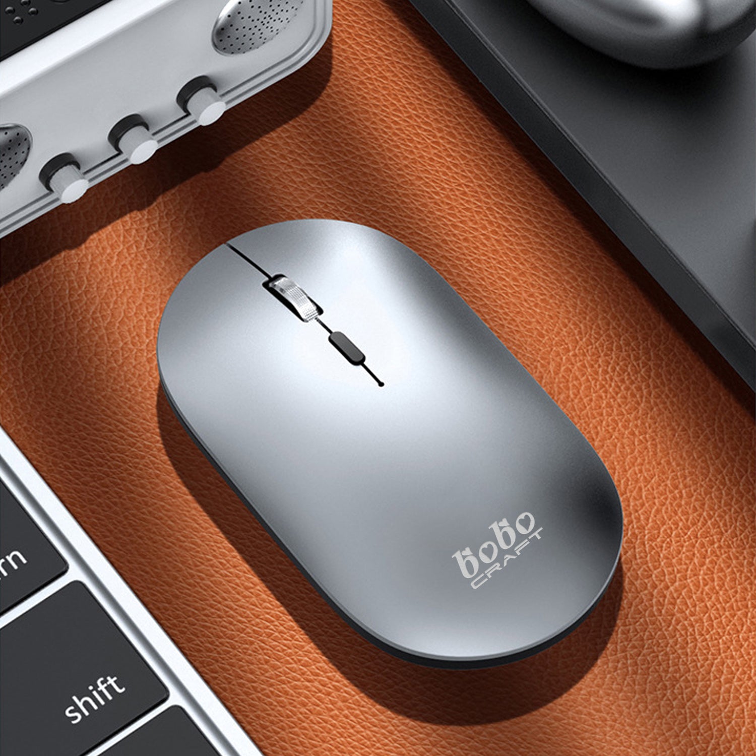 Dual Mode Bluetooth+2.4G Wireless Mouse (Engraving Logo)