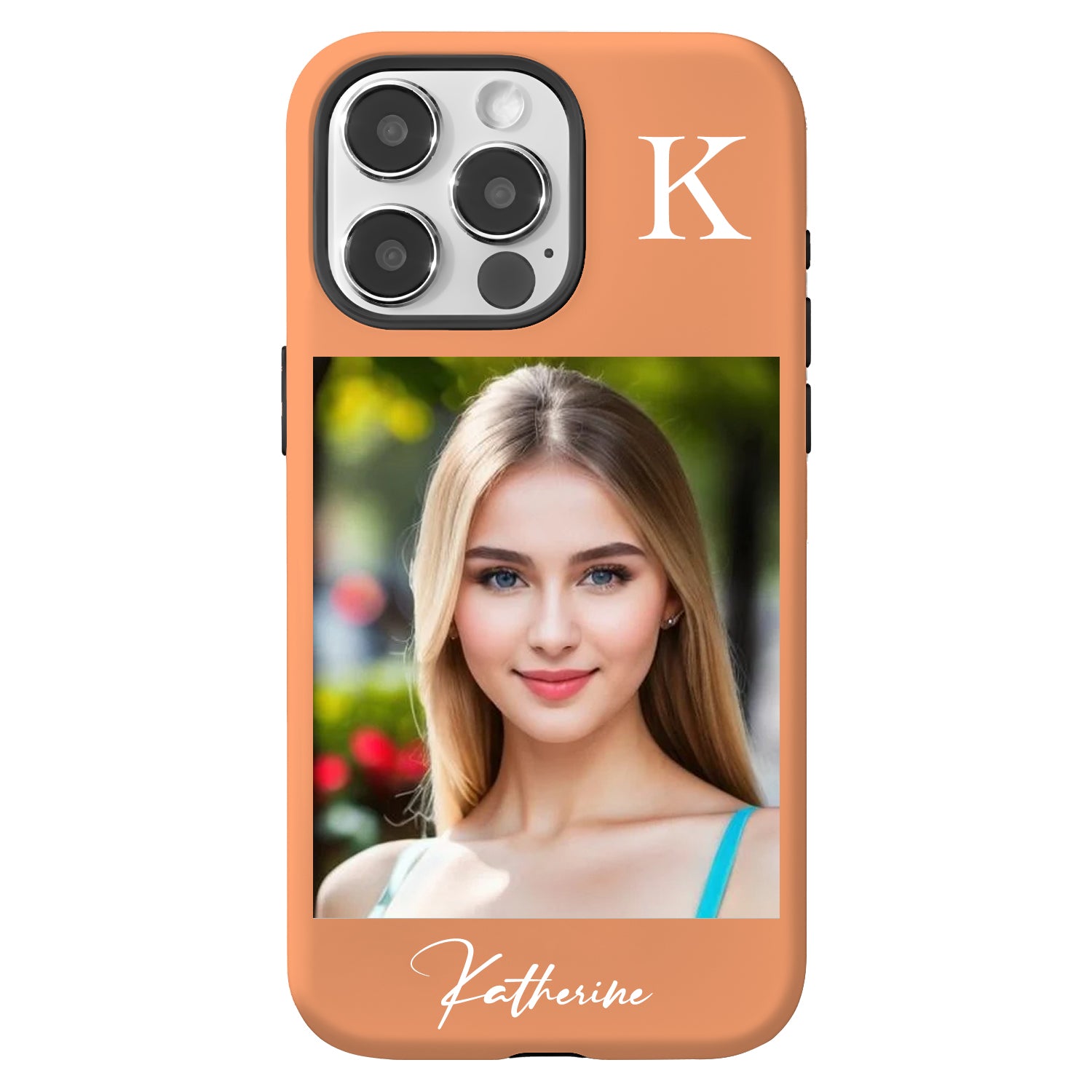 Personalized 2 in 1 iphone Case-1 Photos-BoBo Craft