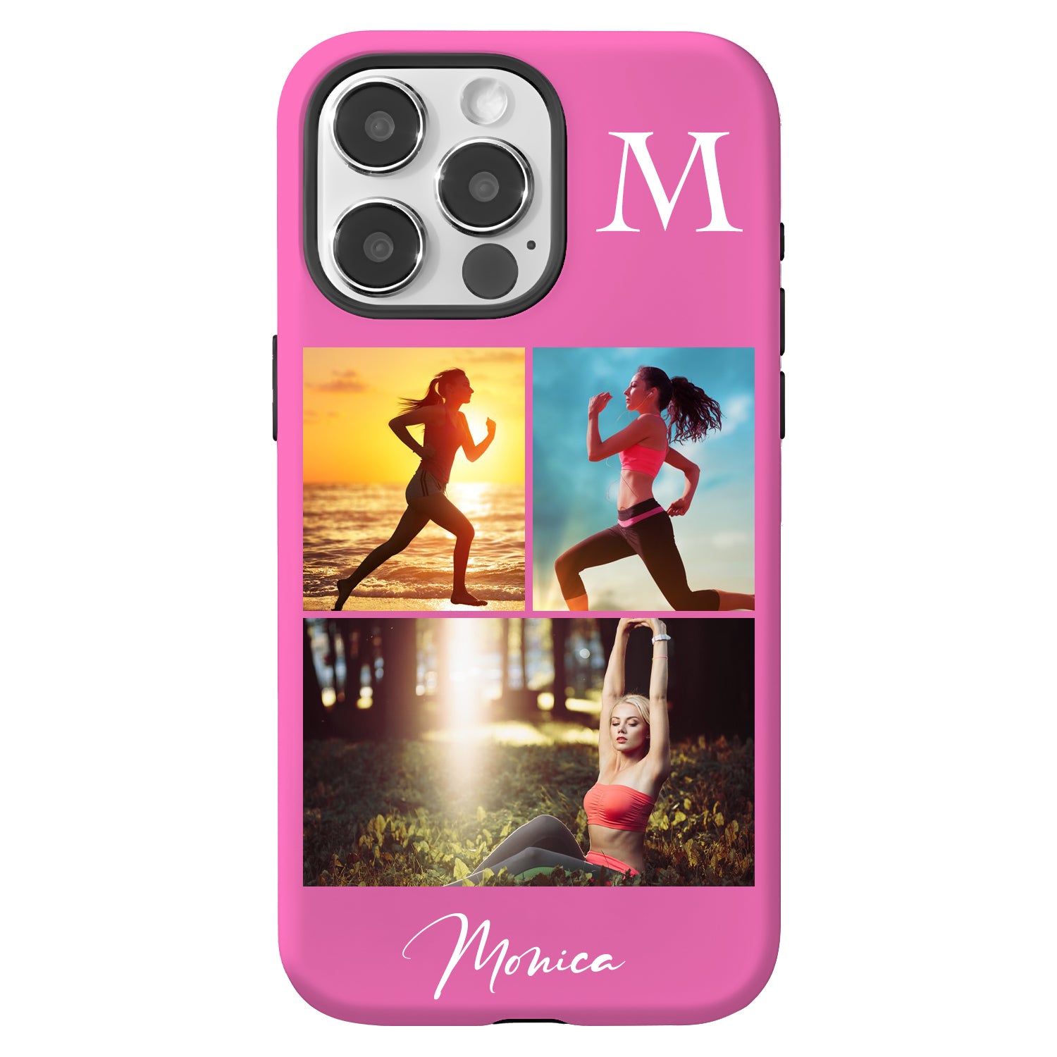 Personalized 2 in 1 iphone Case-3 Photos-BoBo Craft