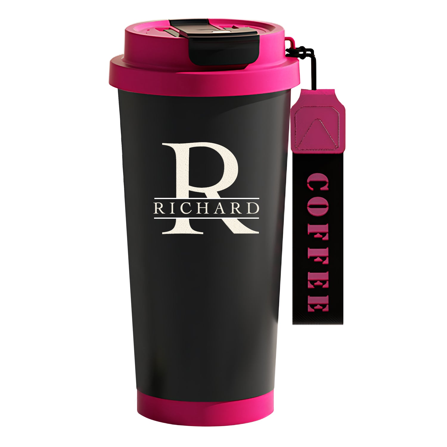 Personalized Laser Engraved Tumbler 20OZ-Letter-BoBo Craft