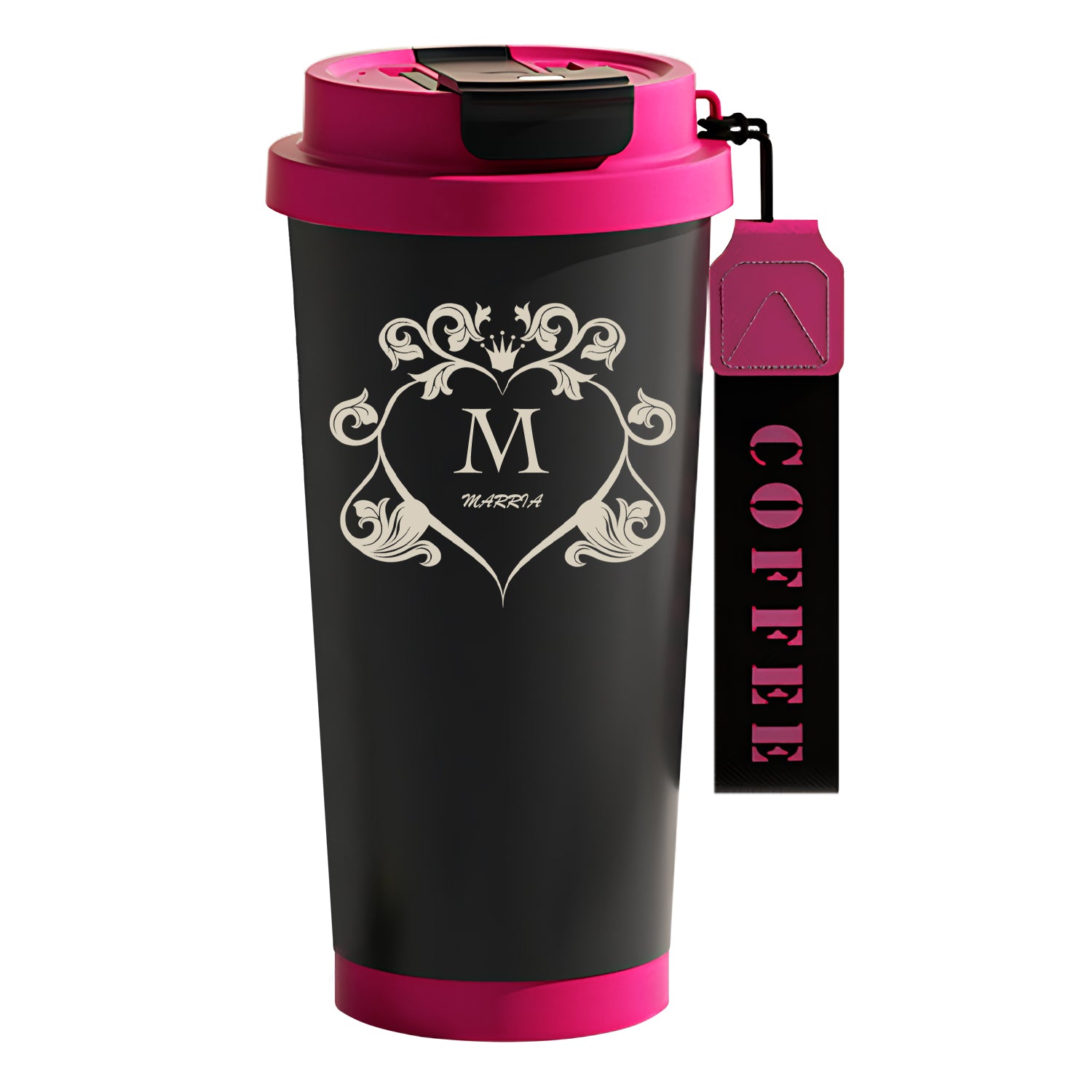 Personalized Laser Engraved Tumbler 20OZ-Pattern-BoBo Craft