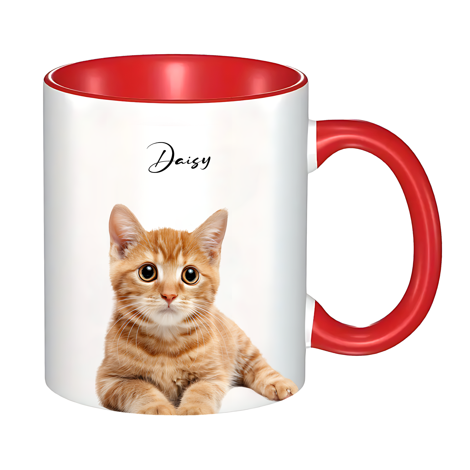 Personalized Pets Picture photo mug-11oz Two Tone-BoBo Craft