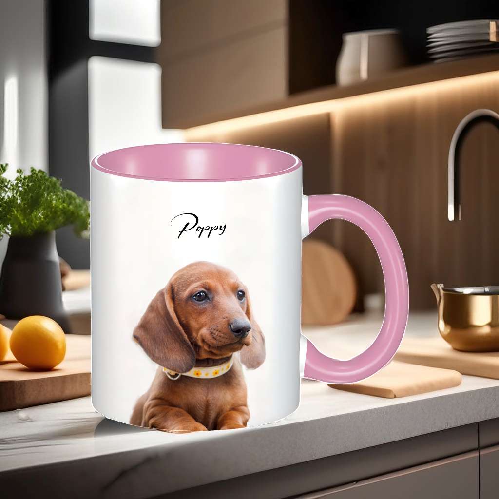 Personalized Pets Picture photo mug-BoBo Craft