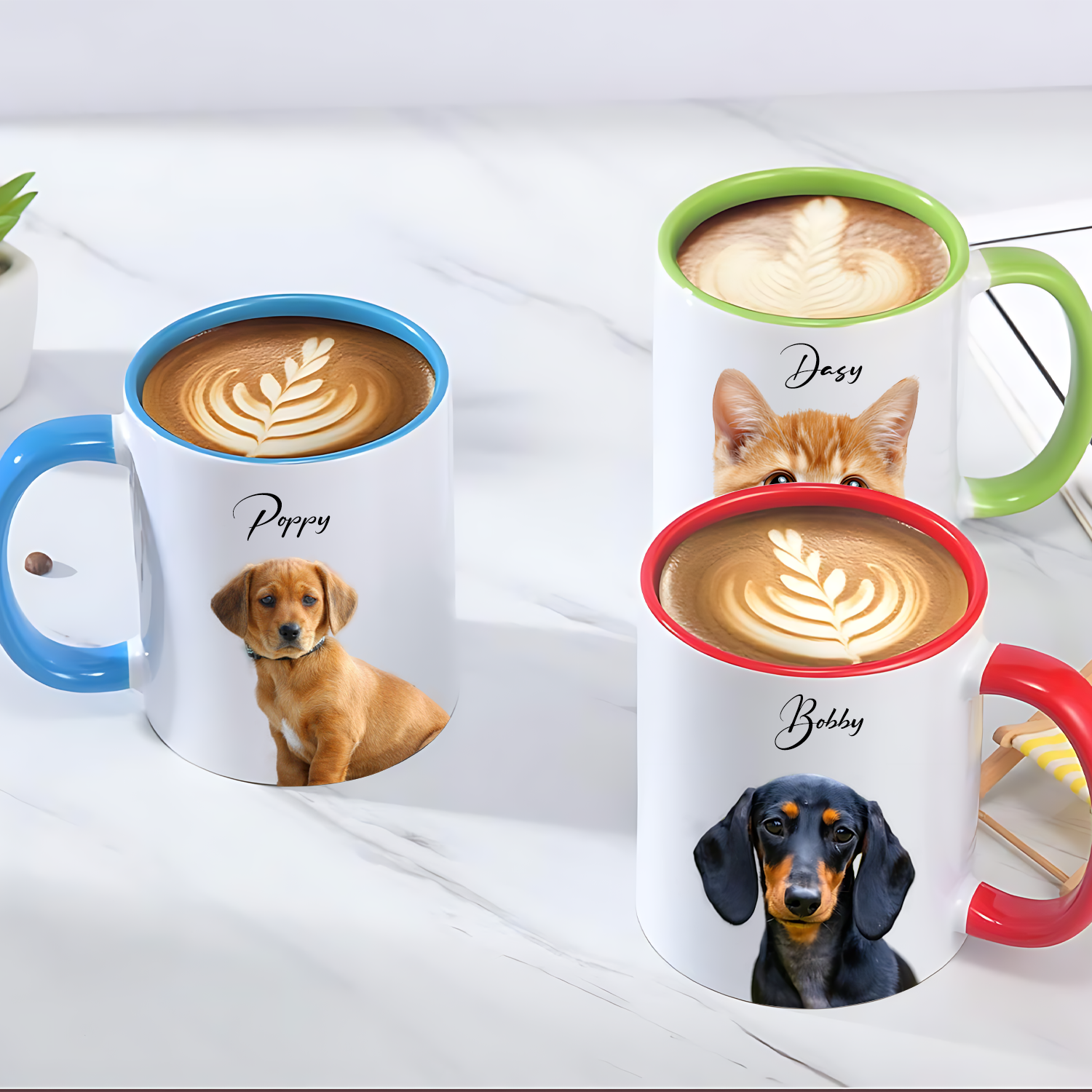 Personalized Pets Picture photo mug-BoBo Craft