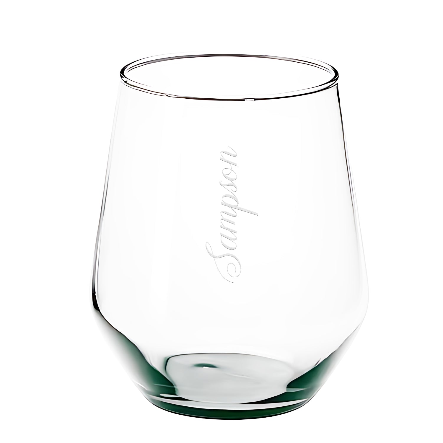 Customize Engraved Stemless Wine Whisky Glass 15OZ-Letters